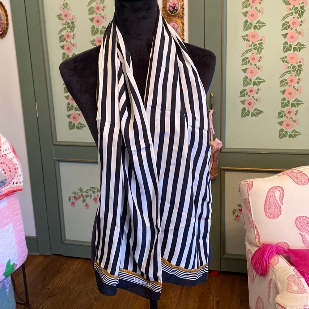 VINTAGE ECHO 100% SILK SCARF